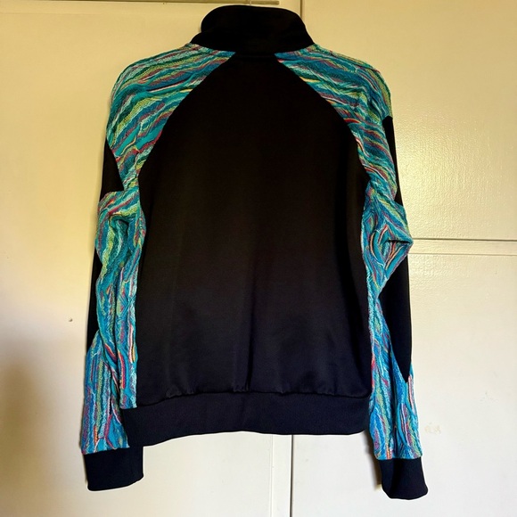 Puma x Coogi Women's Black Track Jacket Knit Sleeves Size XL - Picture 10 of 15